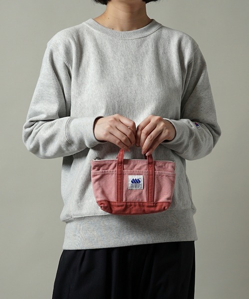 MADDEN(メデン)の「【MADDEN】12oz キャンバス ミニポーチ MDPM-04(ハンドバッグ・メンズ・ブラック×グレー/キナリ/サックスブルー/ピンク・ONE SIZE)」の6枚目の写真