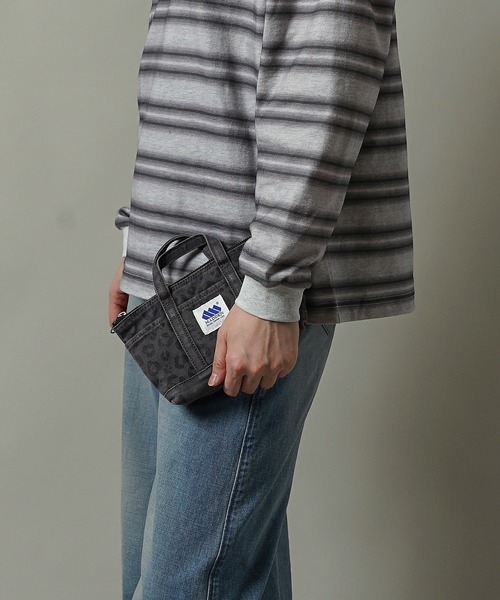 MADDEN(メデン)の「【MADDEN】12oz キャンバス ミニポーチ MDPM-04(ハンドバッグ・メンズ・ブラック×グレー/キナリ/サックスブルー/ピンク・ONE SIZE)」の13枚目の写真