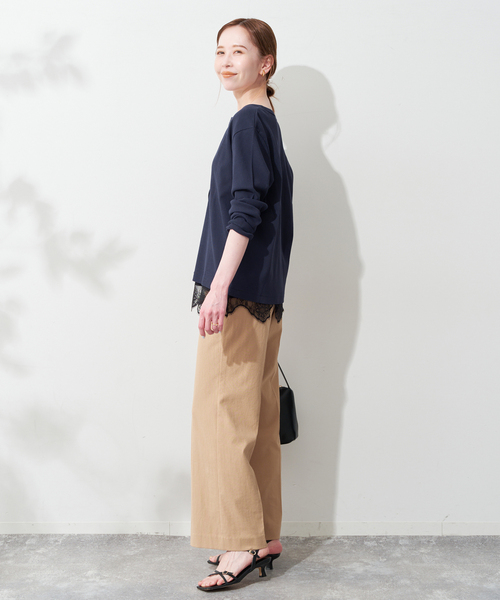 美品＊IENA イエナ パールボタン コットンカーディガン IENA（イエナ）の「パールボタンカーディガン（カーディガン/ボレロ