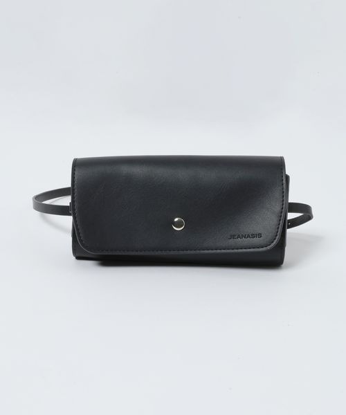 JEANASIS(ジーナシス)の「マルチWAYアイウェアケース/663864(ポーチ・レディース・ブラック/オフホワイト/カーキ・FREE)」の5枚目の写真