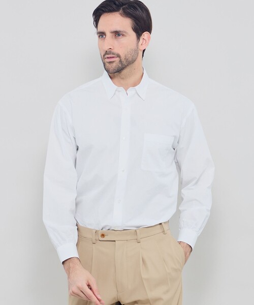 MACKINTOSH LONDON(マッキントッシュ ロンドン)の「クレイジーパターンストライプ レギュラーカラーシャツ(シャツ/ブラウス・メンズ・ブラウン/ホワイト/ブルー系その他2・L/XL/M)」の1枚目の写真