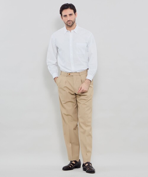MACKINTOSH LONDON(マッキントッシュ ロンドン)の「クレイジーパターンストライプ レギュラーカラーシャツ(シャツ/ブラウス・メンズ・ブラウン/ホワイト/ブルー系その他2・L/XL/M)」の4枚目の写真