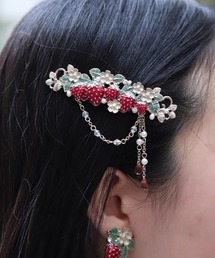 axes femme | 苺モチーフマルチクリップ(バレッタ/ヘアクリップ)