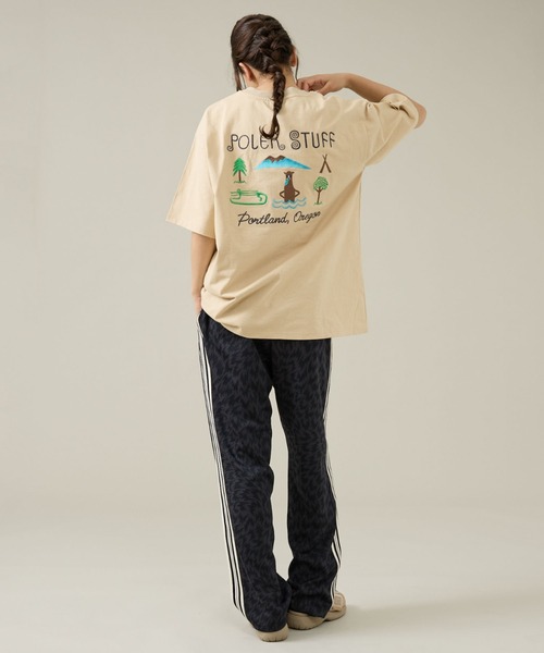 POLeR(ポーラー)の「【POLeR/ポーラー】TOURIST T shirt / スーベニア / Tシャツ / 261MCV052 / ユニセックス(Tシャツ/カットソー・メンズ・ホワイト/ベージュ・L/M)」の15枚目の写真
