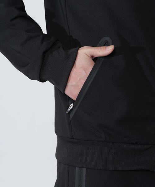 MASTER BUNNY EDITION（マスターバニーエディション）の「【MASTER BUNNY EDITION】ワッシャー裏毛ジップアップブルゾン（ブルゾン・メンズ・ブラック・X-LARGE）」の9枚目の写真