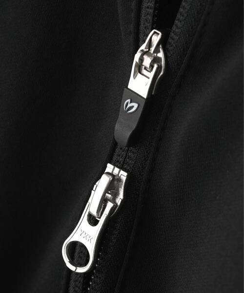 MASTER BUNNY EDITION（マスターバニーエディション）の「【MASTER BUNNY EDITION】ワッシャー裏毛ジップアップブルゾン（ブルゾン・メンズ・ブラック・X-LARGE）」の4枚目の写真
