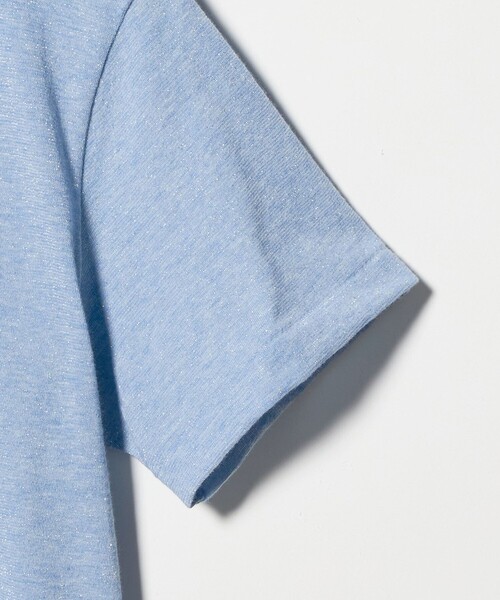 UNITED ARROWS(ユナイテッドアローズ)の「ラメ テンジク Tシャツ(Tシャツ/カットソー・レディース・ゴールド/ダークグレー/シルバー/ライトブルー/ブラック・FREE)」の19枚目の写真