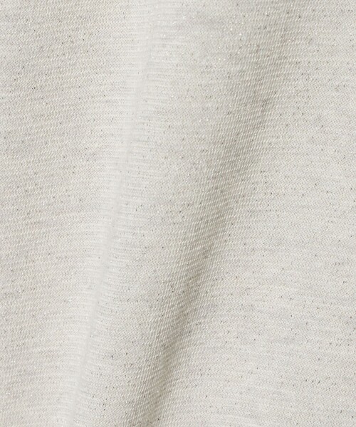UNITED ARROWS(ユナイテッドアローズ)の「ラメ テンジク Tシャツ(Tシャツ/カットソー・レディース・ゴールド/ダークグレー/シルバー/ライトブルー/ブラック・FREE)」の14枚目の写真