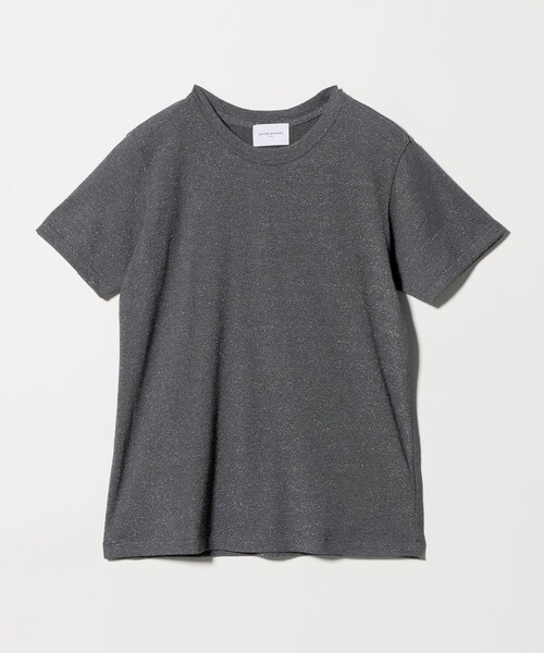UNITED ARROWS(ユナイテッドアローズ)の「ラメ テンジク Tシャツ(Tシャツ/カットソー・レディース・ゴールド/ダークグレー/シルバー/ライトブルー/ブラック・FREE)」の10枚目の写真