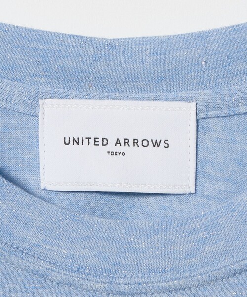 UNITED ARROWS(ユナイテッドアローズ)の「ラメ テンジク Tシャツ(Tシャツ/カットソー・レディース・ゴールド/ダークグレー/シルバー/ライトブルー/ブラック・FREE)」の7枚目の写真