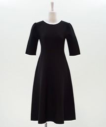 &BLOOM（アンドブルーム）の「ホールガーメント バイカラー ニットワンピース ＆BLOOM（アンドブルーム）（ワンピース）」