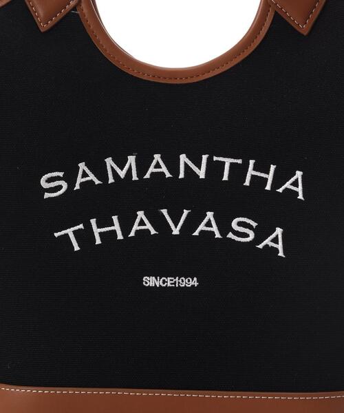 Samantha Thavasa(サマンサタバサ)の「カジュアルキャンバスハンドバッグ(ハンドバッグ・レディース・オフホワイト/ブラック・FREE)」の13枚目の写真