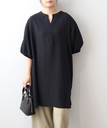 【LL~6L 大きいサイズ】【WEB/一部店舗限定】バルーンスリーブチュニック