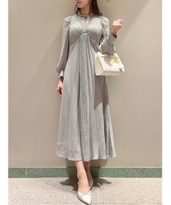 Moon Glow Dot Pleated Dress（ワンピース）｜Her lip to（ハーリップ