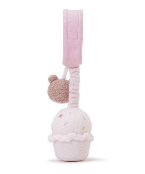 gelato pique(ジェラートピケ)の「【BABY】スムーズィーアイスクリームベアベビーカートイ(その他ベビー用品・キッズ・ミント/ピンク・F)」の3枚目の写真