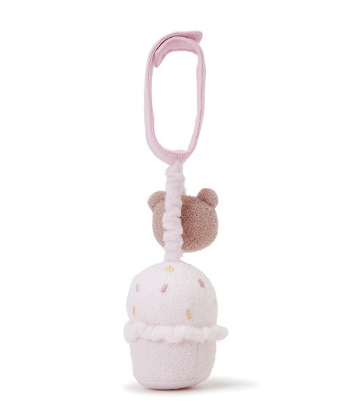 gelato pique(ジェラートピケ)の「【BABY】スムーズィーアイスクリームベアベビーカートイ(その他ベビー用品・キッズ・ミント/ピンク・F)」の4枚目の写真