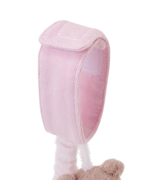 gelato pique(ジェラートピケ)の「【BABY】スムーズィーアイスクリームベアベビーカートイ(その他ベビー用品・キッズ・ミント/ピンク・F)」の5枚目の写真