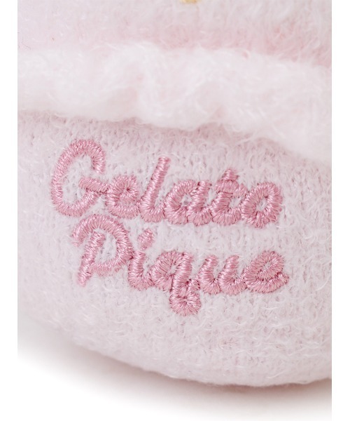 gelato pique(ジェラートピケ)の「【BABY】スムーズィーアイスクリームベアベビーカートイ(その他ベビー用品・キッズ・ミント/ピンク・F)」の7枚目の写真