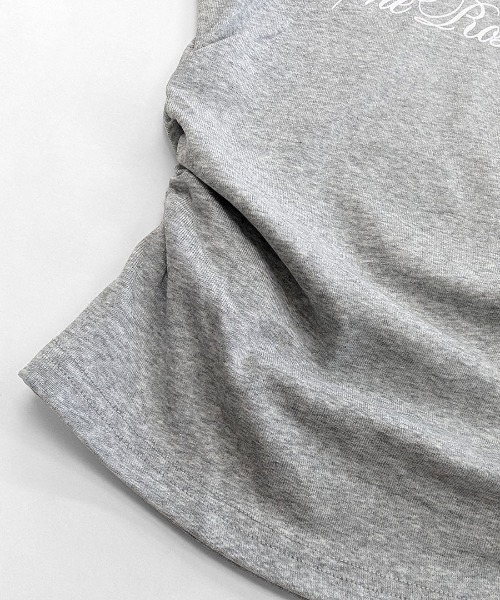 Riff（リフ）の「2点セット オフショルレースロゴトップス レースチョーカー付き（Tシャツ/カットソー・レディース・アイボリー/グレー・FREE）」の6枚目の写真
