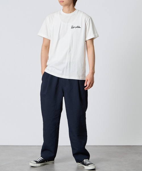 純棉天竺 單點刺繡Logo T恤