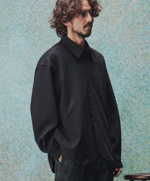 THEOREM(セオレム)の「ms6489- Walk Around LS Shirts シャツ(TRM26-T054S)(シャツ/ブラウス・メンズ・ネイビー/オフホワイト・M/XL/L)」の11枚目の写真