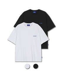 DOLPHIN WAVE APPAREL（ドルフィンウェーブアパレル）の「[2PACK] ドルフィン刺繍ロゴ半袖Tシャツ2パック（Tシャツ/カットソー）」