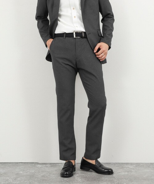 NOLLEY’S(ノーリーズ)の「《ビジカジ/セットアップ対応》TRABEST サッカーイージーパンツ 26SS(その他パンツ・メンズ・ブルー系その他/チャコールグレー/ダークネイビー・S/M/L/XL)」の13枚目の写真