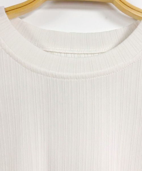 ONEP STAR(ワンピスター)の「シアーレーススリーブトップス(Tシャツ/カットソー・レディース・ブラック/ホワイト・MEDIUM/LARGE)」の13枚目の写真