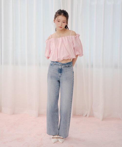 2wayストレートデニム（デニムパンツ）｜Chico（チコ）のファッション