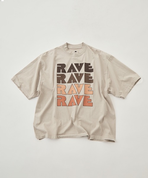 【is-ness】RAVE T-SHIRT