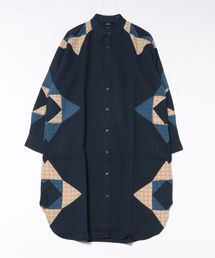 A.P.C.（アーペーセー）の「ROBE CHEMISE PATCHWORK（ワンピース）」