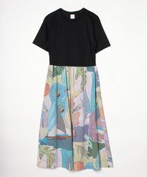 Paul Smith（ポールスミス）の「ウィメンズ "River Collage" コンビネーション ワンピース / 165057 DR146（ワンピース）」