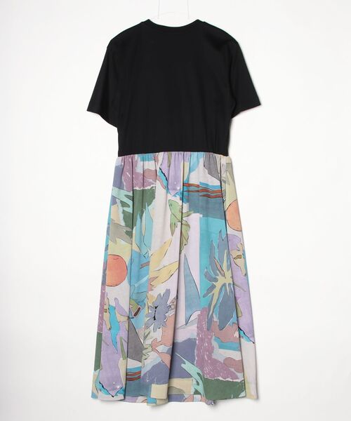 Paul Smith（ポールスミス）の「ウィメンズ "River Collage" コンビネーション ワンピース / 165057 DR146（ワンピース・レディース・グレイッシュブルー・40）」の2枚目の写真