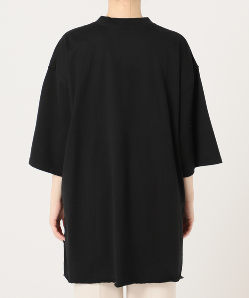 CITYSHOP(シティーショップ)の「《追加》KEY NECK Tシャツ(Tシャツ/カットソー・レディース・ブラック/ホワイト・FREE)」の17枚目の写真