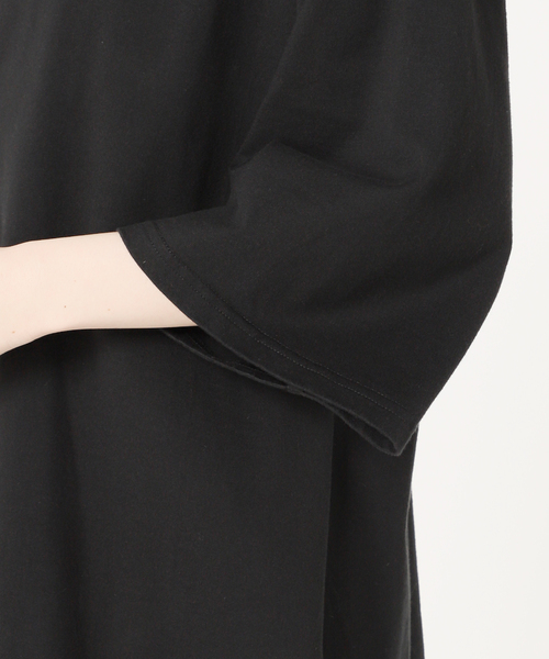 CITYSHOP(シティーショップ)の「《追加》KEY NECK Tシャツ(Tシャツ/カットソー・レディース・ブラック/ホワイト・FREE)」の21枚目の写真
