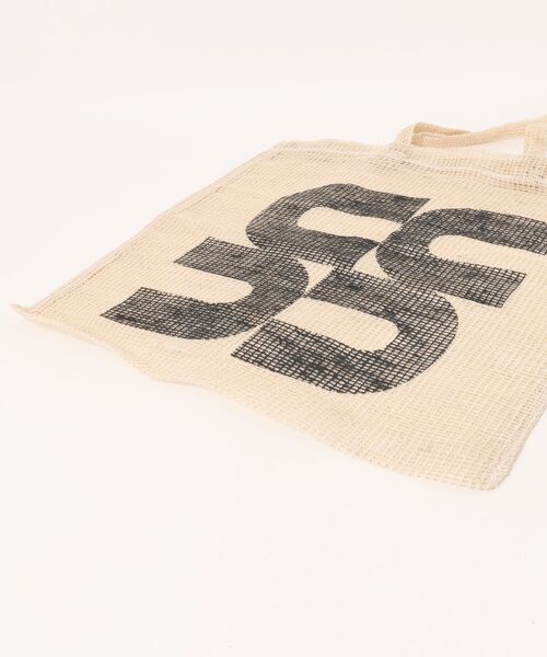 EARTH MADE（アースメイド）の「JUTE PRINT TOTE（トートバッグ・レディース・ピンク/ブルー/ブラック/イエロー・FREE）」の12枚目の写真