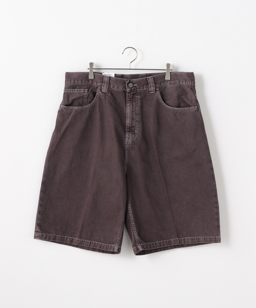 Russell Athletic（ラッセルアスレティック）の「CARHARTT WIP / カーハート ダブリューアイピー BRANDON SHORT（その他パンツ・メンズ・ブラウン/アイボリー・LARGE/MEDIUM）」の2枚目の写真