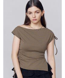 EMODA | アシンメトリーソフトトップ(Tシャツ/カットソー)