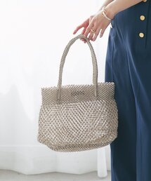 La boutique BonBon | 【バグマティ】メタリッククロシェトートバッグ(トートバッグ)