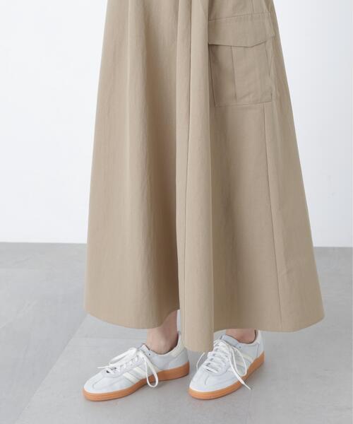 N.(N. Natural Beauty Basic)(エヌエヌナチュラルビューティーベーシック)の「ワークディテールフレアスカート(スカート・レディース・ベージュ/ダークブラウン・MEDIUM/P/S)」の15枚目の写真