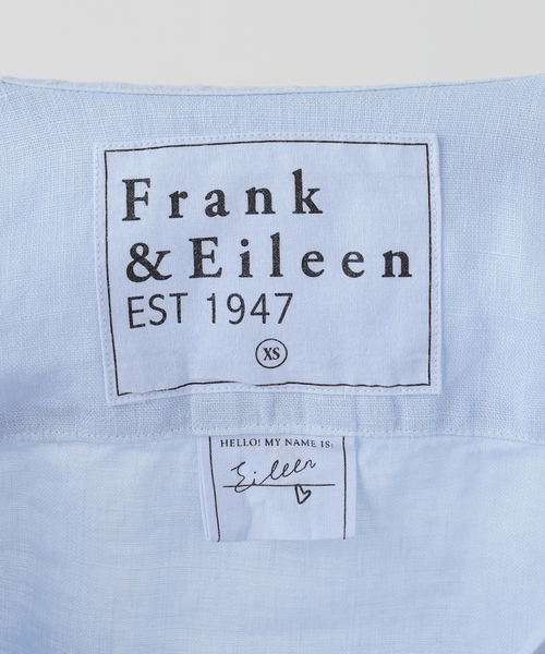Frank&Eileen(フランクアンドアイリーン)の「Frank&Eileen/フランク&アイリーン WASHED LINEN シャツ(シャツ/ブラウス・レディース・ブルー系その他・X-SMALL)」の7枚目の写真