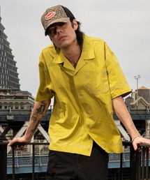 HUF | PINSTRIPE EMB RESORT SHIRT(シャツ/ブラウス)