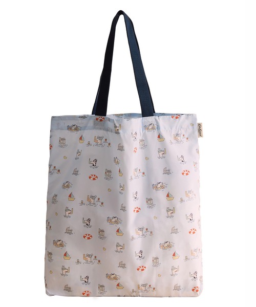 Cath Kidston(キャスキッドソン)の「フォルダウェイ トートバッグ Snorkel Stanley(エコバッグ/サブバッグ・レディース・ブルー・FREE)」の4枚目の写真