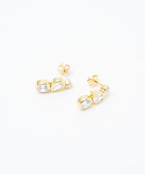 DESIGNWORKS(デザインワークス)の「【Completedworks /コンプリーテッドワークス】Likes Peas in a ピアス(ピアス(両耳用)・レディース・ゴールド・フリー)」の4枚目の写真