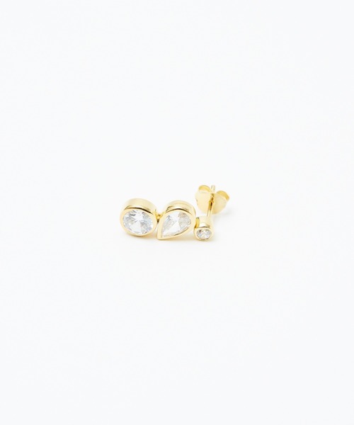 DESIGNWORKS(デザインワークス)の「【Completedworks /コンプリーテッドワークス】Likes Peas in a ピアス(ピアス(両耳用)・レディース・ゴールド・フリー)」の5枚目の写真