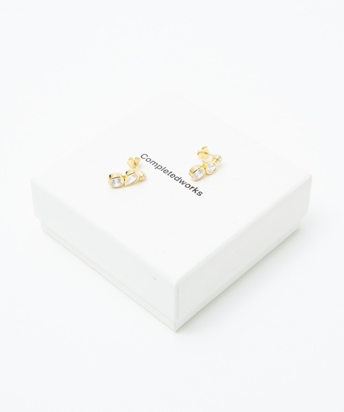 DESIGNWORKS(デザインワークス)の「【Completedworks /コンプリーテッドワークス】Likes Peas in a ピアス(ピアス(両耳用)・レディース・ゴールド・フリー)」の8枚目の写真