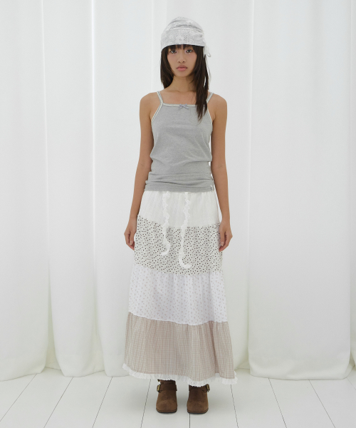 FANCY CLUB(ファンシークラブ)の「エアリースリーブレス (GRAY) F26QB042(Tシャツ/カットソー・レディース・その他・ONE)」の4枚目の写真