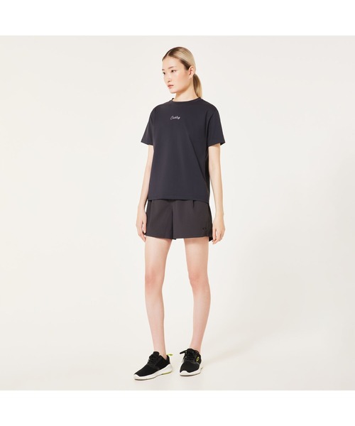 OAKLEY(オークリー)の「オークリー RADIANT TECH COLD OP TEE 9.0/Tシャツ/スポーツ・トレーニング/吸汗速乾/OAKLEY(Tシャツ/カットソー・レディース・ホワイト/ブラック・XS/S/M/L)」の3枚目の写真