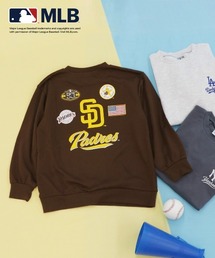 MLB（メジャーリーグベースボール）の「《MLB》 さらっと軽やか バックプリント キッズ 長袖 トレーナー（スウェット）」