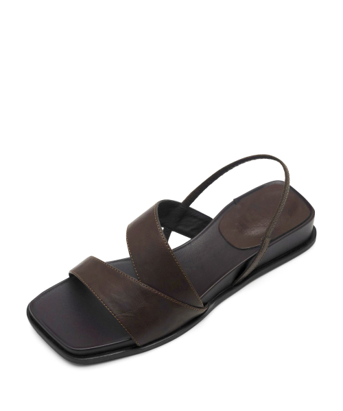 APIED MARCHE(アピエド マルシェ)の「ヌアージュ クロッキング羊革サンダル 3.5cm -PM3036 (3カラー)(サンダル・レディース・ダークブラウン/ブラック/アイボリー・23cm/23.5cm/24cm/24.5cm/25cm/22.5cm)」の15枚目の写真